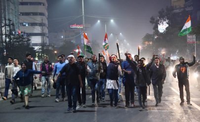 احتجاجات في الهند على مشروع قانون بشأن حق المواطنة