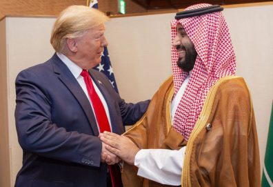ولي العهد السعودي يلتقي ترامب على هامش قمة العشرين