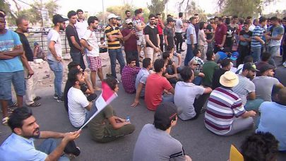 مظاهرات في مدن عراقية للمطالبة بتحسين الوضع المعيشي