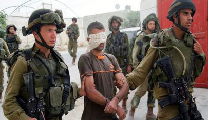 قوات الاحتلال تعتقل 8 فلسطينيين بالضفة