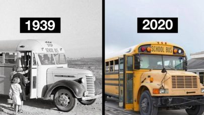 بسبب الأمان.. شكل الحافلات المدرسية لم يتغير منذ 80 عاماً