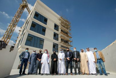 مجلس ادارة “الصحفيين الاماراتية” يقوم بزيارة ميدانية للمبنى الجديد للجمعية