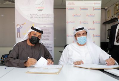 اتفاقية تعاون بين ” اسعاف دبي” و ” جمعية المخترعين”