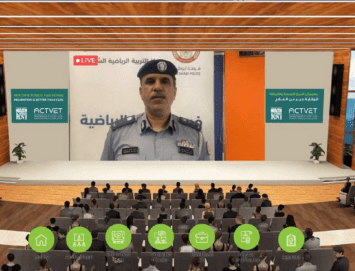 شرطة أبوظبي تختتم مشاركتها في مهرجان المرح للصحة واللياقة 2021م