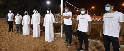 قائد عام شرطة رأس الخيمة بالإنابة يشهد ختام مسابقة الكرة الطائرة ضمن فعاليات الأنشطة الرياضية للمنطقة الأمنية