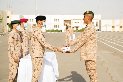 تخريج دورة حرس الرئاسة التخصصية لمجندي الخدمة الوطنية