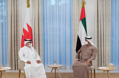 محمد بن زايد يبحث العلاقات الأخوية مع ولي عهد البحرين