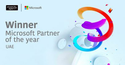 “اتصالات ديجيتال” تحصد جائزة أفضل شريك أعمال لـ”مايكروسوفت” في الإمارات في 2021