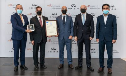 إنفينيتي من العربية للسيارات تفوز بجائزة أفضل محل تجاري في الخدمة  للعام 2021