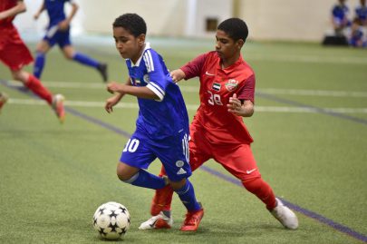 تألق النصر وشباب الأهلي ببطولة مجلس دبي الرياضي لأكاديميات كرة القدم