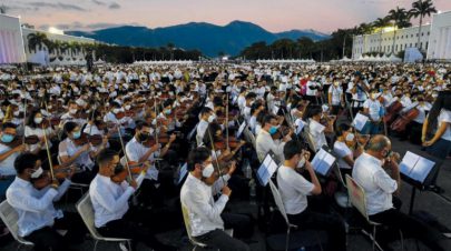 12 ألف موسيقي يعزفون لإدخال فنزويلا موسوعة «غينيس»