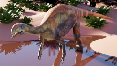 اكتشاف ديناصور جديد يلقب بـ”العظم البارد” يزن طنا وطوله 13 قدما