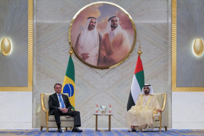 محمد بن راشد يلتقي رئيس البرازيل في “إكسبو 2020 دبي”
