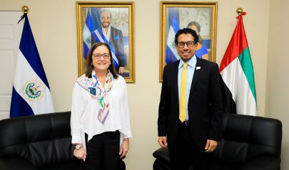 ‎سفير الدولة ووزيرة خارجية السلفادور يبحثان تعزيز العلاقات الثنائية