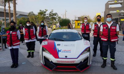 “إسعاف دبي” تدشن أغلى وأسرع سيارة إسعاف في العالم في مقر “إكسبو 2020 دبي”