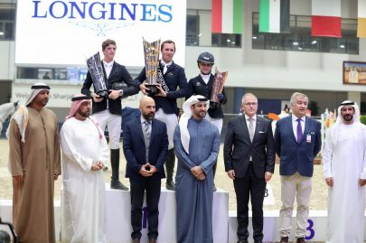 سلطان بن أحمد القاسمي يتوج الفائز بـ”كأس بطولة حاكم الشارقة الدولية لقفز الحواجز”