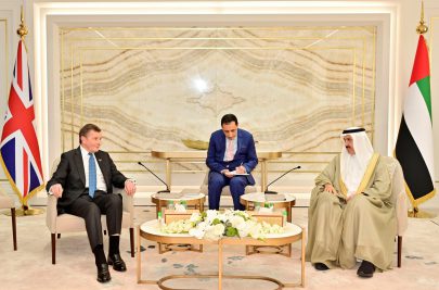 صقر غباش يبحث مع مجموعة الصداقة البرلمانية الإماراتية البريطانية علاقات التعاون الثنائية بين البلدين