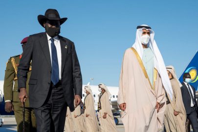 رئيس جنوب السودان يصل إلى البلاد