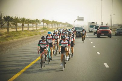 35 دراجاً يتنافسون بالجولة المجتمعية للدراجات الهوائية في “إكسبو”