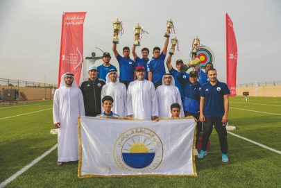 نادي الشارقة يتصدر المرحلة النهائية من كأس الإمارات للقوس والسهم