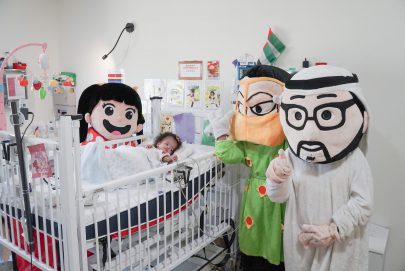 مستشفى أمانة للرعاية طويلة الأمد للأطفال وحديثي الولادة يحتفل بيوم الطفل الإماراتي