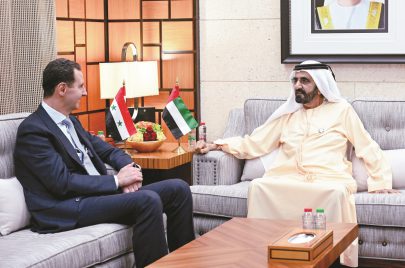 محمد بن راشد: الإمارات حريص على اكتشاف مسارات جديدة للتعاون البنّاء مع سوريا