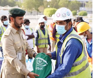 شرطة دبي تنظم فعالية رياضية ل 350 شخصاً من الفئات المساعدة