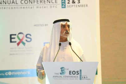 نهيان بن مبارك يفتتح المؤتمر السنوي الثالث لجمعية الإمارات للأورام