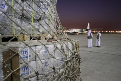 بتوجيهات محمد بن راشد.. تسيير أولى طائرات المساعدات الإنسانية من دبي إلى باكستان