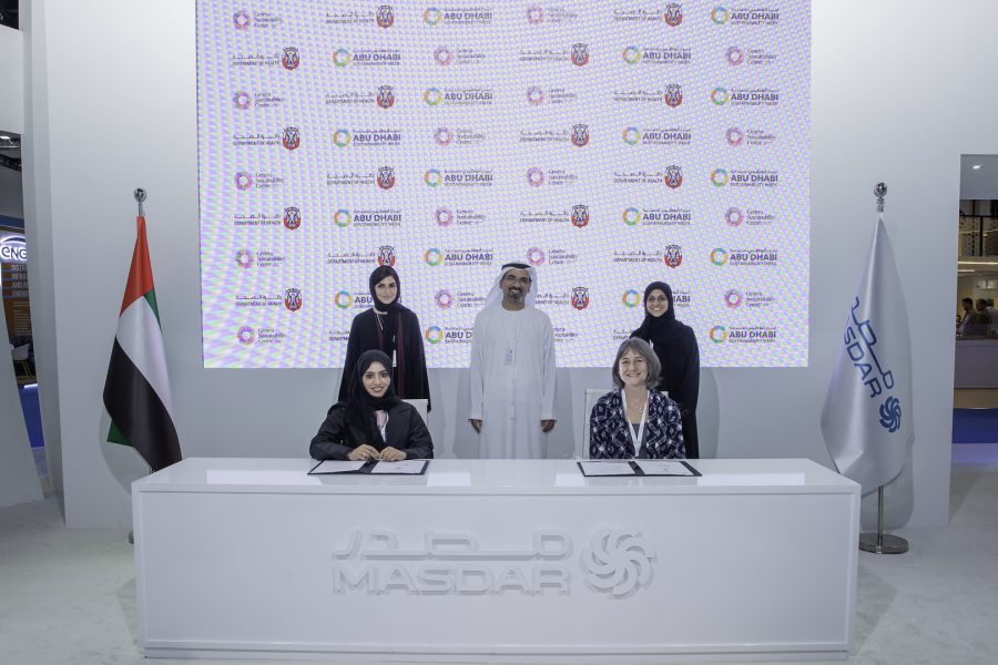 “صحة أبوظبي” تتعاون مع مركز جنيف لتسريع جهود الاستدامة لقطاع الرعاية الصحية‎‎