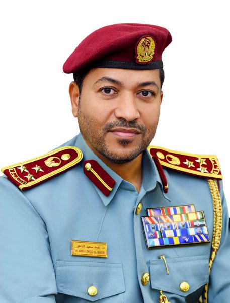 شرطة الشارقة تتعامل مع حادثة إغلاق الطريق المؤدي إلى استراحة السحب في وقت قياسي