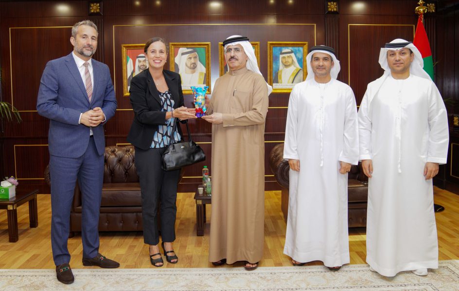 سعيد الطاير يبحث تعزيز التعاون مع القنصل العام الجديد لألمانيا الاتحادية