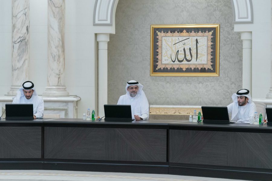 ولي عهد الشارقة يترأس اجتماع المجلس التنفيذي‎‎