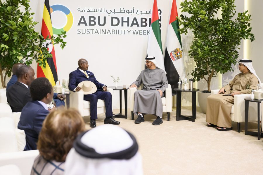 رئيس الدولة يلتقي عدداً من قادة الدول الصديقة