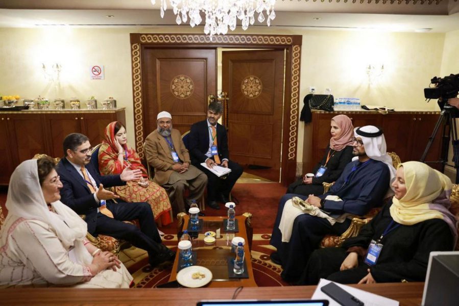 وفد الشعبة البرلمانية الإماراتية يبحث تعزيز العلاقات البرلمانية مع مجلس الشيوخ الباكستاني