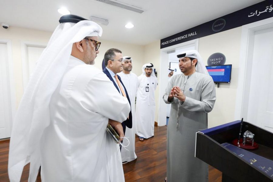 وفد من «سكاي نيوز عربية» يزور «تريندز للبحوث والاستشارات»