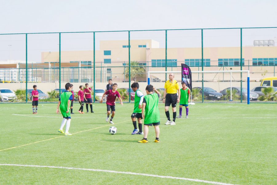 انطلاق البطولة المدرسية الاولى في كرة القدم