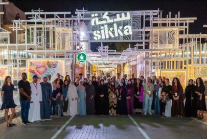 لطيفة بنت محمد تزور مهرجان سكة للفنون والتصميم في دورته الـ 11