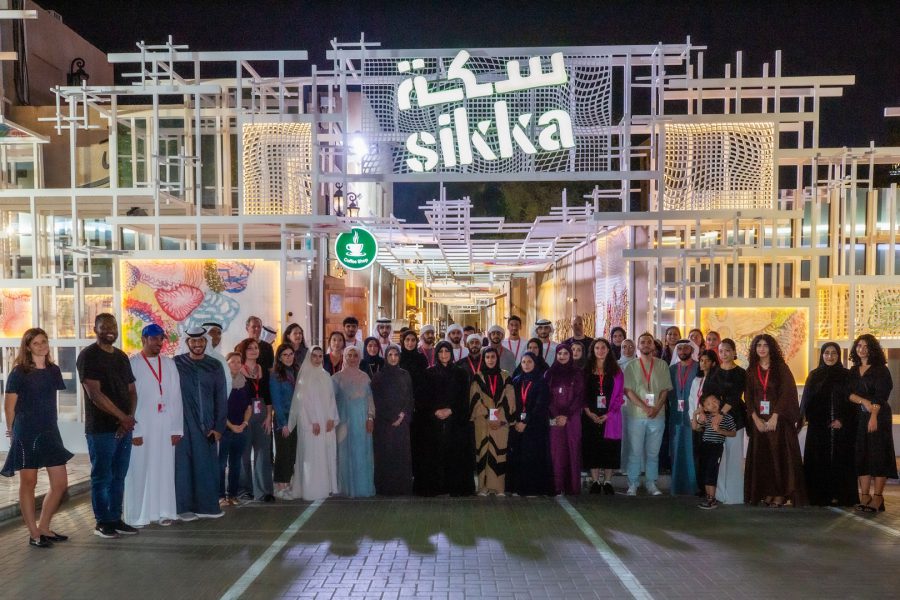 لطيفة بنت محمد تزور مهرجان سكة للفنون والتصميم في دورته الـ 11