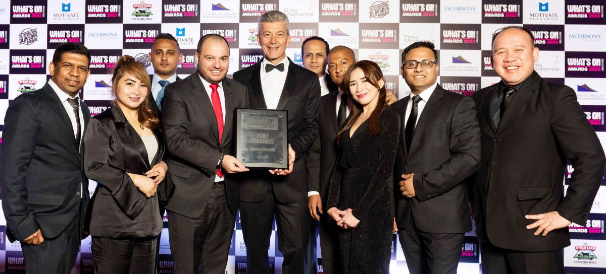 فندق باب القصر يحصل على جائزتين من ” واتس اون 2023 “