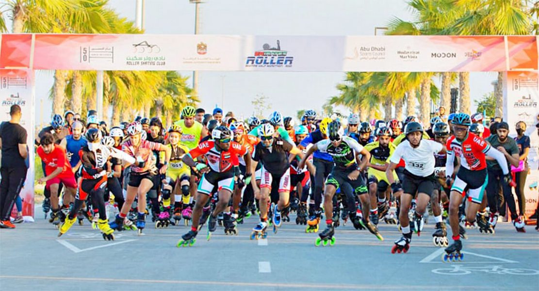 أبوظبي تستضيف النسخة الثانية من ماراثون الرولر سكيت في الرابع من مارس المقبل