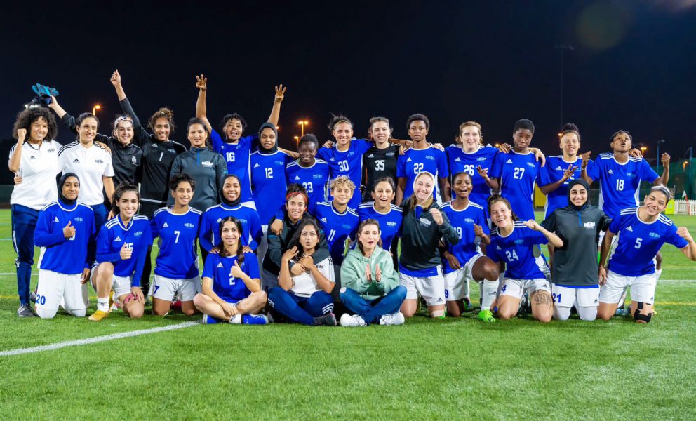 نادي أبوظبي الرياضي يهزم منتخب سيدات باكستان للكرة ودياً