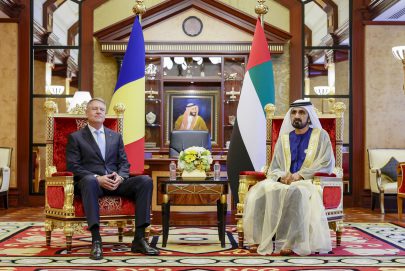 محمد بن راشد يبحث مع رئيس رومانيا سبل تعزيز التعاون بين البلدين
