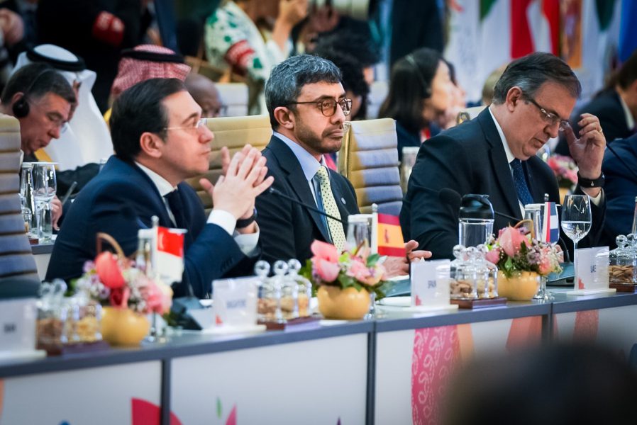 عبدالله بن زايد يشارك في اجتماعات وزراء خارجية مجموعة العشرين بالهند‎‎