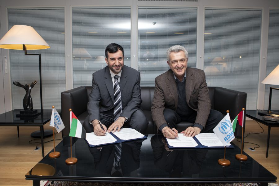 مبادرات محمد بن راشد العالمية ترفع مساهماتها “لمفوضية الأمم المتحدة لشؤون اللاجئين” إلى 100 مليون درهم