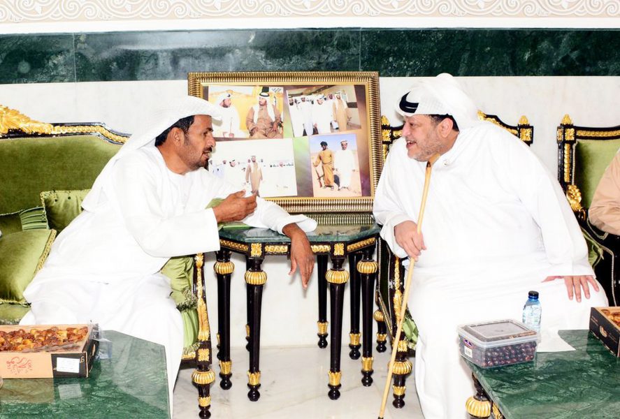 سعيد بن طحنون يحضر مأدبة احمد بالحطم العامري