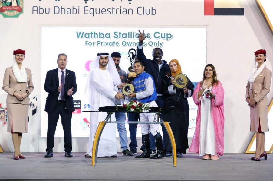 الاسطبلات الوطنية” تخطف الأضواء” بثلاثية” في بطولة “التاج العربي” للخيول