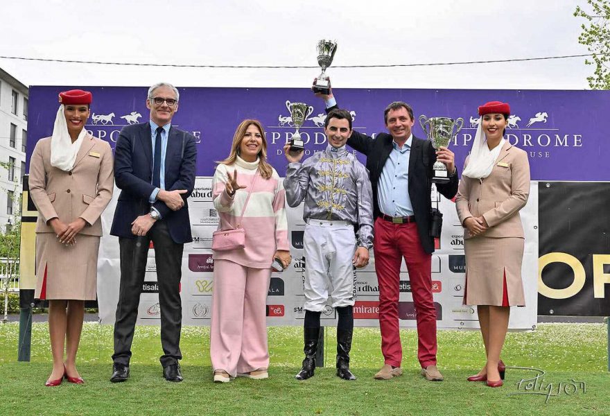 المهرة “غادة” تتوّج بكأس مهرجان منصور بن زايد في مضمار تولوز