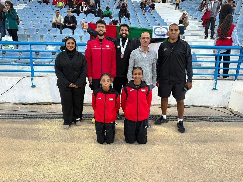 فيصل محبوب يحرز البرونزية الثانية لرمي القرص في البطولة العربية لألعاب القوى