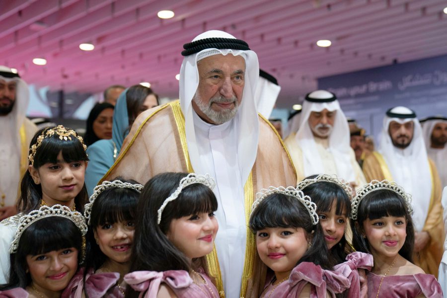 سلطان القاسمي يفتتح الدورة الـ 14 من مهرجان الشارقة القرائي للطفل